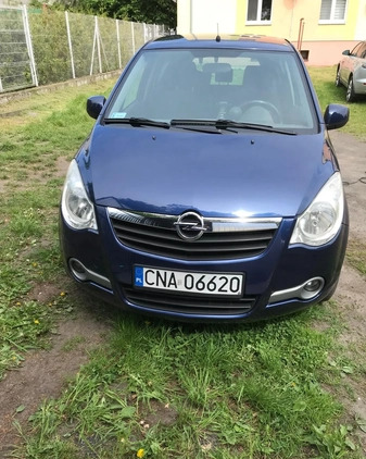 Opel Agila cena 13500 przebieg: 149000, rok produkcji 2009 z Szubin małe 46
